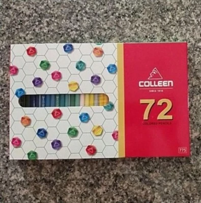 Art Stationery Supplies Colleen Color Pencil 72 Colors Pastel Version - Image 1 of 4