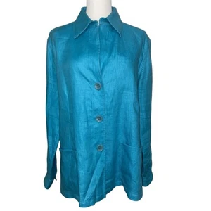 Blazer Lafayette 148 donna 8 100% lino rosa - Foto 1 di 8