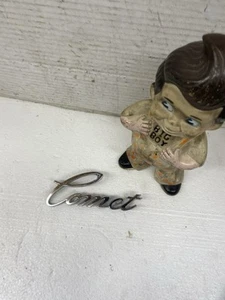Original 71-75 Mercury Comet Emblem OEM D14B-16098-A Vintage - Picture 1 of 22