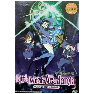 Japanese DVD Little Witch Academia Vol.1-25 End+Movie English Dubbed All Region - Imagen 1 de 6