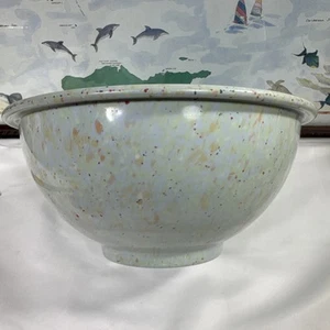 Vintage Texas Ware #118 Konfetti gesprenkelt Melamin Rührschüssel - Bild 1 von 10