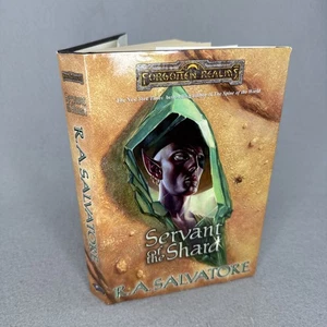 Servant of the Shard The Sellswords Series by R. A. Salvatore 2000 Hardback - Picture 1 of 7