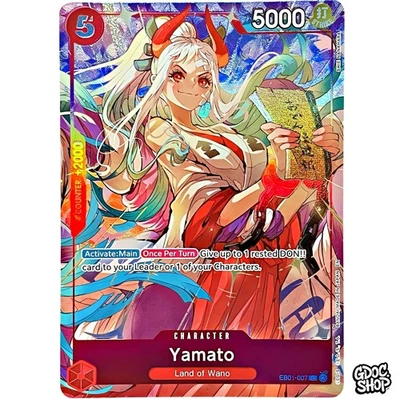 One Piece Card Yamato EB01-007 Best Selection Vol.4 Promo English  - Bild 1 von 4