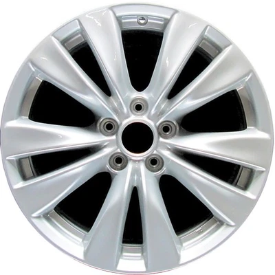 Llanta Infiniti M35 M35h M37 M56 Q70 18 2011-2015 D0C001MM1A plateada OE 73730 Foto 1 de 4