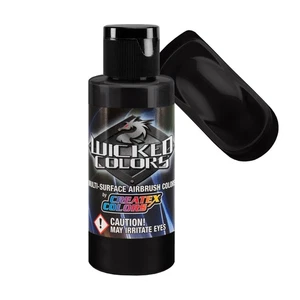 Createx Wicked Colors Pearl Black Airbrush Paint Color 2oz W300 - 2Z - Picture 1 of 1