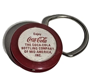 Vintage Coca Cola "You Are The Key To Safety" Employee Key Ring Key Chain - Picture 1 of 4