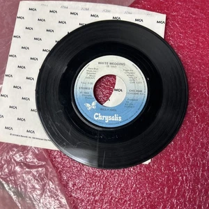 Billy Idol White Wedding/Dead On Arrival 1980 Chrysalis Records 45 - Picture 1 of 4