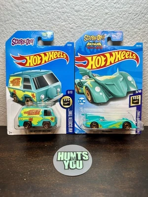 Hot Wheels Screen Time Scooby Doo The Mystery Machine и бэтмобиль Batman - Изображение 1 из 4