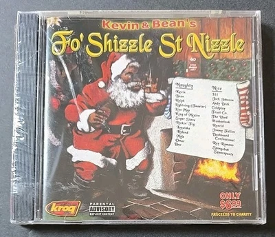 Рождественский компакт-диск Fo' Shizzle St. Nizzle KROQ ЗАПЕЧАТАННЫЙ Rancid The Used Flaming Lips - Изображение 1 из 3