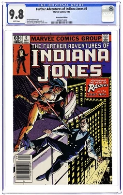 Quiosco Ather Adventures of Indiana Jones #9N CGC 9.8 1983 4606671004 Foto 1 de 2