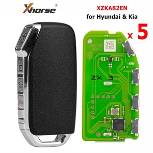 5 x XHORSE XZKA82EN Llave Inteligente 4 Botones para Hyundai y Kia Para Herramienta Llave VVDI/VVDI2 - Imagen 1 de 10