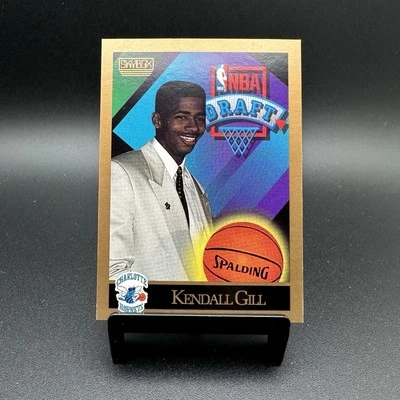 1990-91 SkyBox #356 Kendall Gill Draft Picks Rookie Card | Charlotte Hornets - Image 1 of 2
