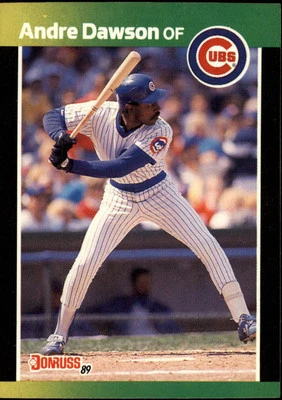 1989 Donruss Baseball's Best #4 Andre Dawson - NM-MT - Image 1 of 2