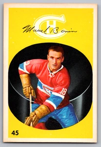 1962-63 PARKHURST #45 MARCEL BONIN CANADIENS - Picture 1 of 3