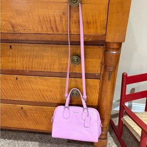 Coach Mini Nolita Umhängetasche rosa Marshmallow Crossbody Handtasche gebraucht, in einwandfreiem Zustand - Bild 1 von 13
