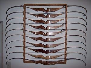  Collector Bow Rack Holds 10 Long or Recurve Bows
