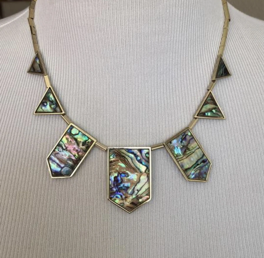 House of Harlow 1960 estación de abulón collares dorados Foto 1 de 4