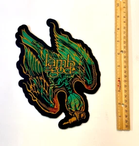 Lamb of God - Ashes of the Wake OVERSIZED Laser-Cut Licensed Woven Shape Patch - Bild 1 von 1