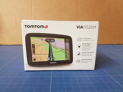 TomTom VIA 1525M 5" GPS With Lifetime Map Updates - Ausstellungsstück B-Ware / 6 - Bild 1 von 4