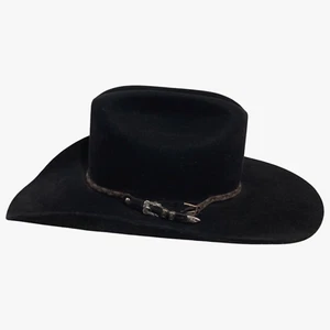 Resistol Western Cowboy Hat Self Conforming XXX Fur Felt Long Oval Size 7 / 56 - Picture 1 of 16
