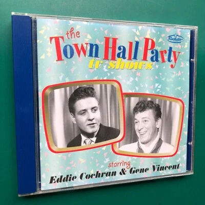 Eddie Cochran & Gene Vincent TOWN HALL PARTY TV SHOWS Rock & Roll CD REMASTER EX - Image 1 of 4