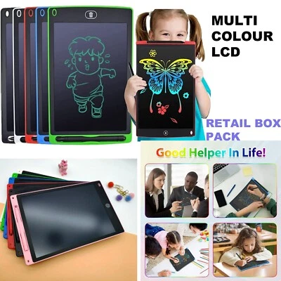 LCD Digital Writing Tablet Electronic Drawing Board Graphics Kids Gift 11" UK - Image 1 of 4