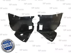 NUEVO DELANTERO L+R BMW E46 98-04 INTERIOR ARCO RUEDA CUBIERTA FORRO PROTECTOR CONTRA SALPICADURAS GUARDABARROS - Imagen 1 de 6