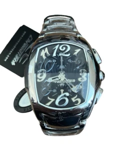 Chronotech Prisma Men's Watch 7895M 42M Stainless Steel New Battery - Picture 1 of 7