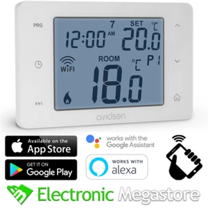 CRONOTERMOSTATO BRAVO WI-FI DISPLAY 3,8" CONTROLLO DA REMOTO TRAMITE APP PER IOS - Foto 1 di 3