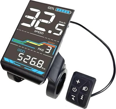 HILLMILES MILETRAIL HillMiles MileCity 1/MilePort 1/MileTrail 1 Elektrofahrrad Universal LCD Display