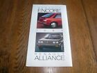 1984 Renault Encore Alliance Sales Brochure - Vintage