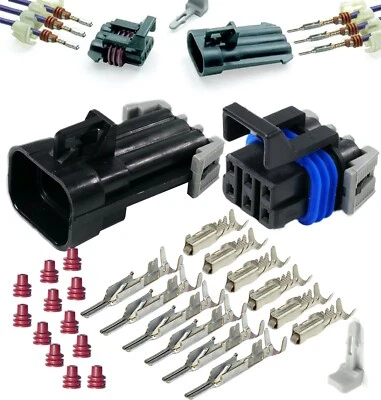 Delphi Metri-Pack 150 Series 6-Way Connector w/16 18 AWG Sealed 16 V & 14 amps - Image 1 of 4