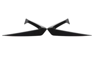 Glossy Black Side Camera Aero Blade Trims Covers for Tesla 17-22 Model 3 - Bild 1 von 2