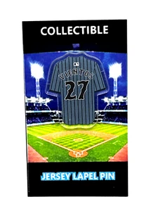 New York Mets Mark Vientos jersey lapel pin-City Connect Collectable-LGM - Picture 1 of 1