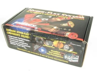 Kit de bucha mestre de poliuretano Energy Suspension 74-78 Datsun 260Z 280Z preta - Imagem 1 de 4