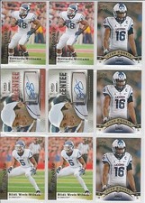 CONNECTICUT HUSKIES JOHNNY MCENTEE 2013 SAGE HIT (2) AUTO CARDS + 7 CARD LOT 