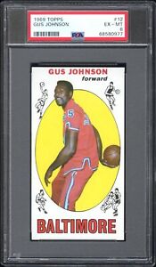 1969 Topps Gus Johnson #12 PSA 6