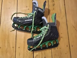 Bauer X-LS t-blade Schlittschuhe Black Green Edition ! Gr. 43 - Bild 1 von 4