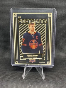 2022 Connor McDavid Upper Deck # P9 Insert Oilers UD Portraits - Picture 1 of 2