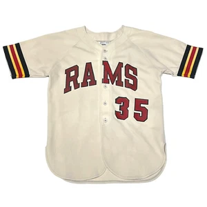 Vintage 70’s Greene County Iowa Rams x Shaffer #35 Baseball Jersey • Size Medium - Bild 1 von 10