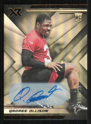 2019 Panini XR AUTO #151 Qadree Ollison /199 - Image 1 of 2
