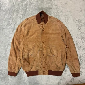 Chaqueta Valstar años 80 piel de cordero gamuza cuero chaqueta - Imagen 1 de 11