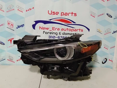 Faro izquierdo Mazda 3 LED AFS 2019 OEM 2020 2021 2022 2023 CRACK LEN Foto 1 de 4