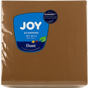 60x Chestnut Organic Airlaid Square Shape Soft Tissues Napkins 40cm x 40cm NEW - Picture 1 of 3