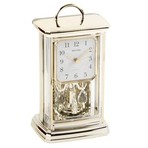 Reloj Rhythm Gold Oblongo Mantel con Péndulo Giratorio 4SG771WR18 - Imagen 1 de 1