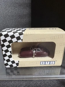 BUB 1/87 Porsche/VW Typ 64 Rare Model in Burgundy - Picture 1 of 7