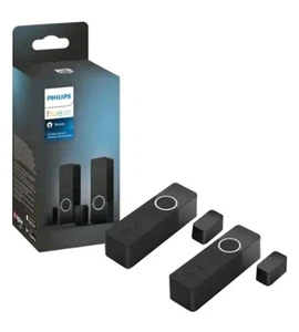 Philips - Hue Secure Contact Sensor - 2PK - Black - Picture 1 of 5