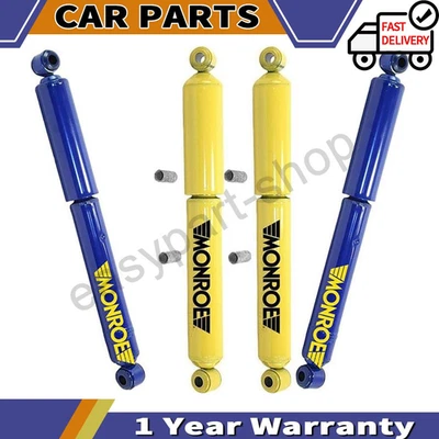 Juego de amortiguadores delanteros traseros Monroe para Jeep Scrambler 4,2 L 1981 Foto 1 de 4