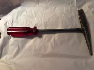 Matco Tools USA CH7002 Welding Chipping Pick Hammer Clear Red Hard Handle - Picture 1 of 5