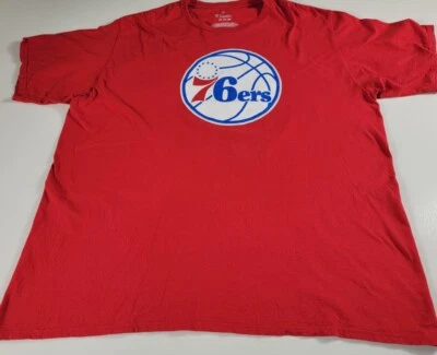 Fanatics PHILADELPHIA 76ers red Authentic LOS Short Sleeves #25 simmons 2XL - Image 1 of 4